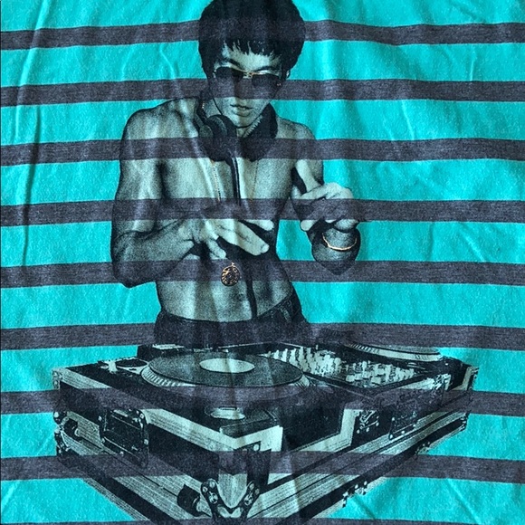 Men’s super soft cotton Hoodie tshirt Bruce Lee Dj image XL - Picture 2 of 4